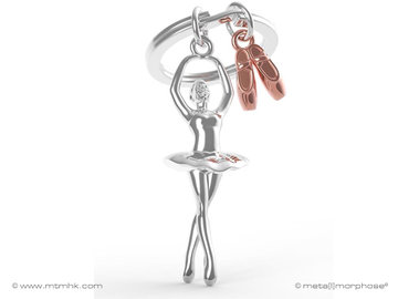 Sleutelhanger Ballerina