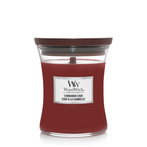 Woodwick Cinnamon Chai medium.