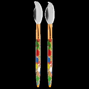 Salade bestek Pylones. Atelier d'artiste