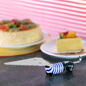  Taartschep  Teckel Filou Taptoe.Pylones. Filou cake server.