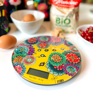Frivole keuken weegschaal Dahlia Pylones.Kitchen scale.