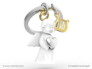 Guardian Angel-Engelbewaarder -Sleutelhanger.
