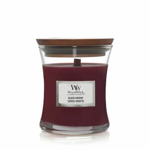 Woodwick Black Cherry Medium candle.