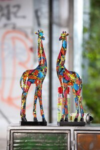 Poly Giraffe Art Urban