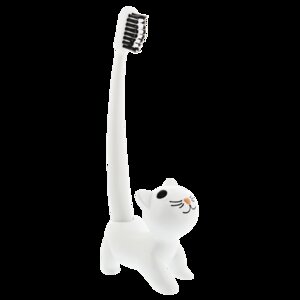 Tandenborstelhouder kat wit - Catsmile
