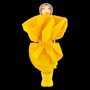 Compacte paraplu - Rain Parade Yellow geel