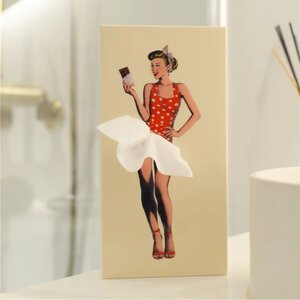 Spextrum Tissuehouder - Tissue Up Girl - Beige